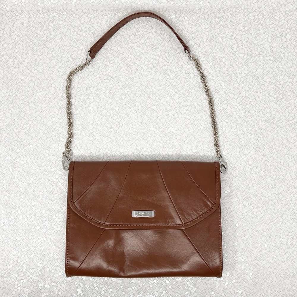 Grace Adele shoulder bag brown with leopard print inside - Picture 11 of 16